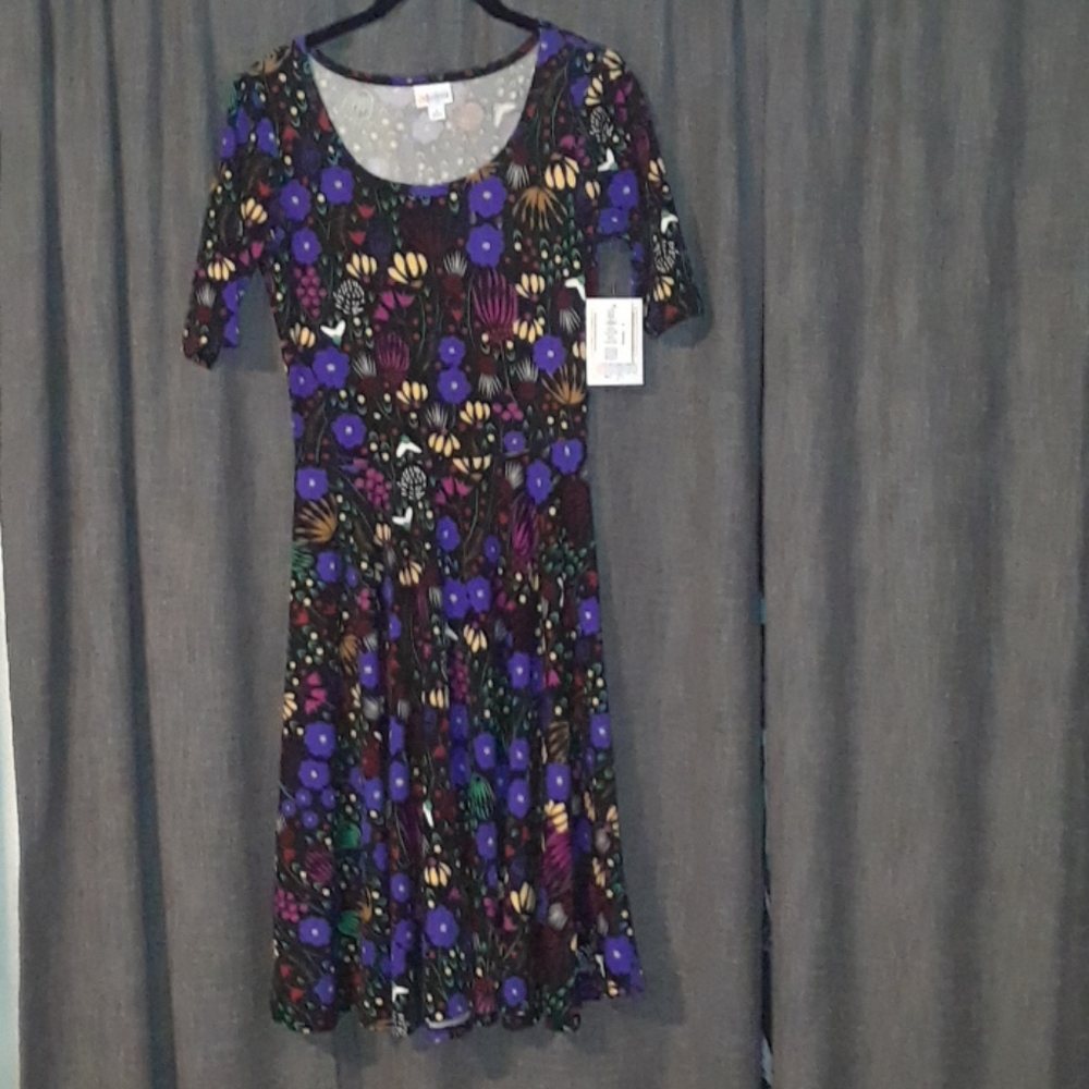 Last Chance..Lularoe Small Nicole floral dress